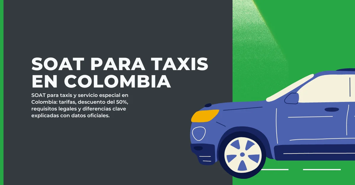 SOAT para taxis en Colombia